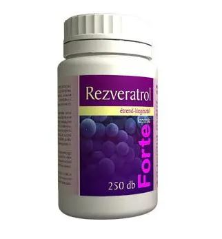 Rezveratrol Forte kapszula, 250db